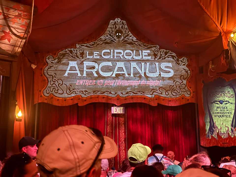 le cirque arcanus sign