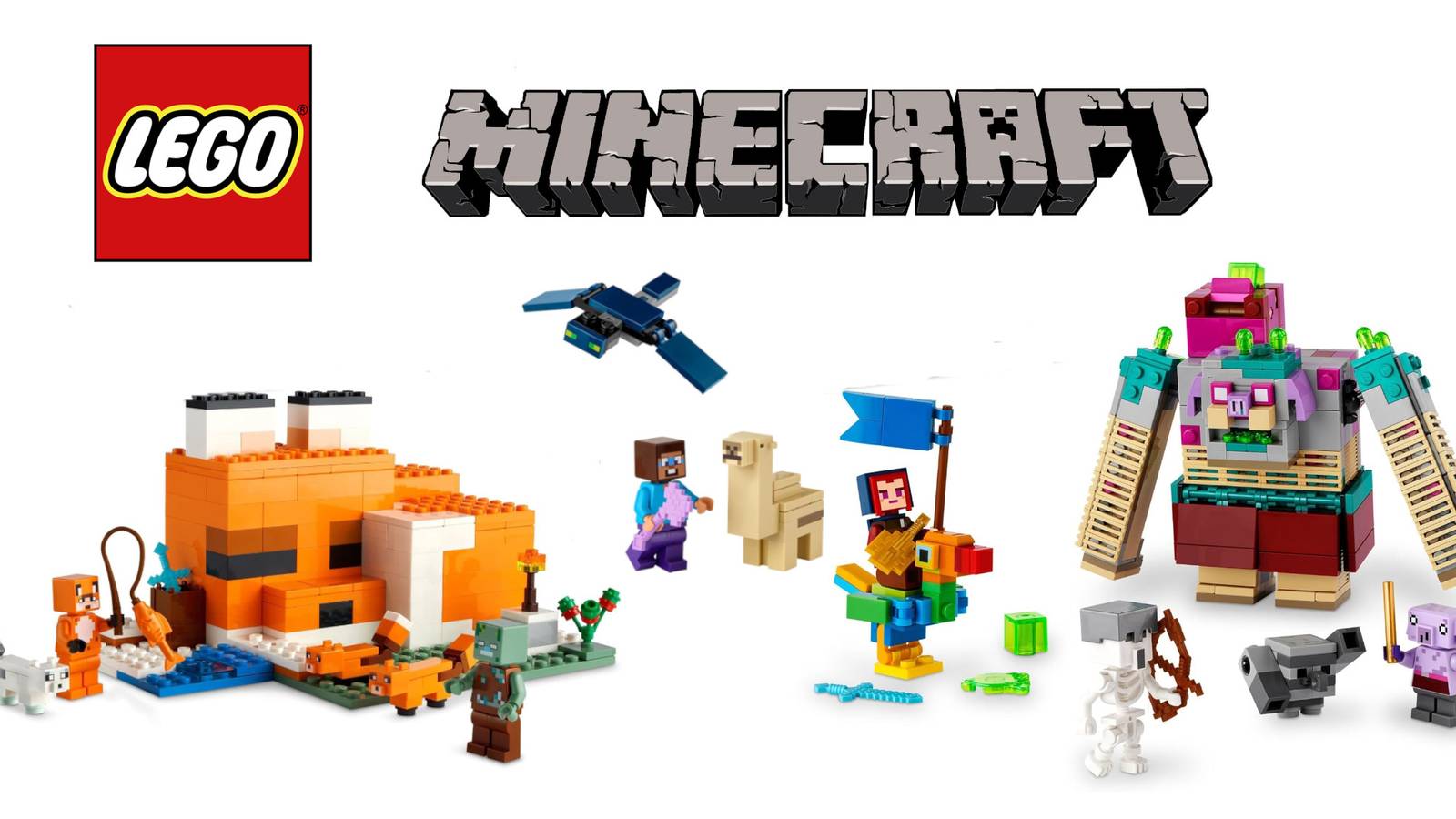 LEGO Minecraft Sets Featured Image