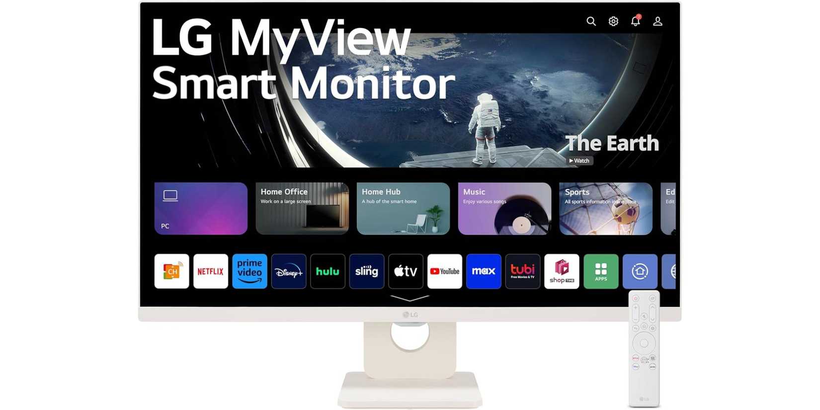 LG 27SR50F-W MyView Smart Monitor