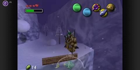 Link rolling around as a Goron - The Legend Of Zelda Majora's Mask