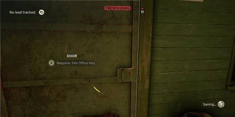 Locked Site Office in Atomfall