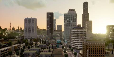 Los Santos in the remastered version - Grand Theft Auto: San Andreas