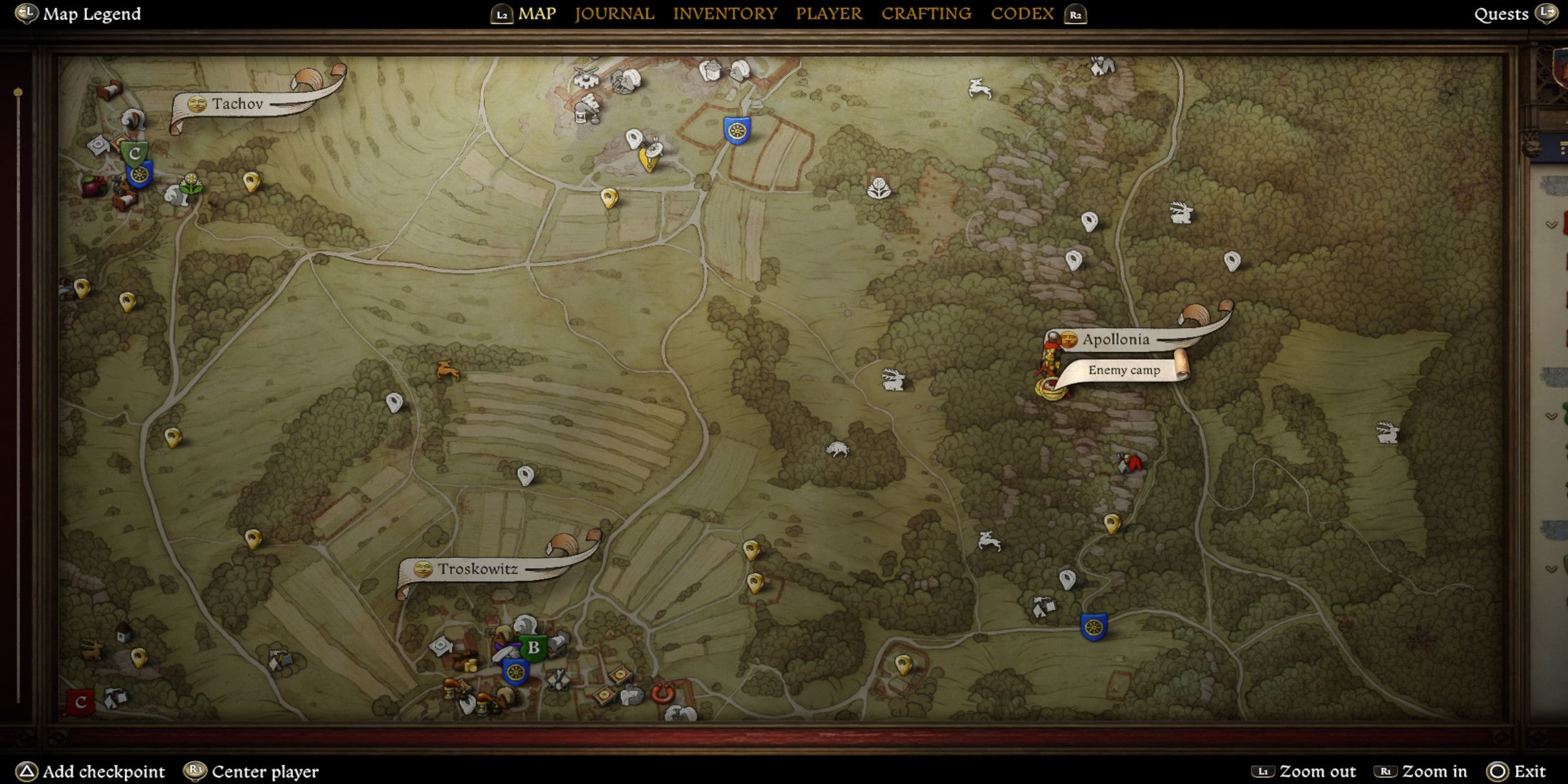 Laza Dice Map in the State to Organization 2