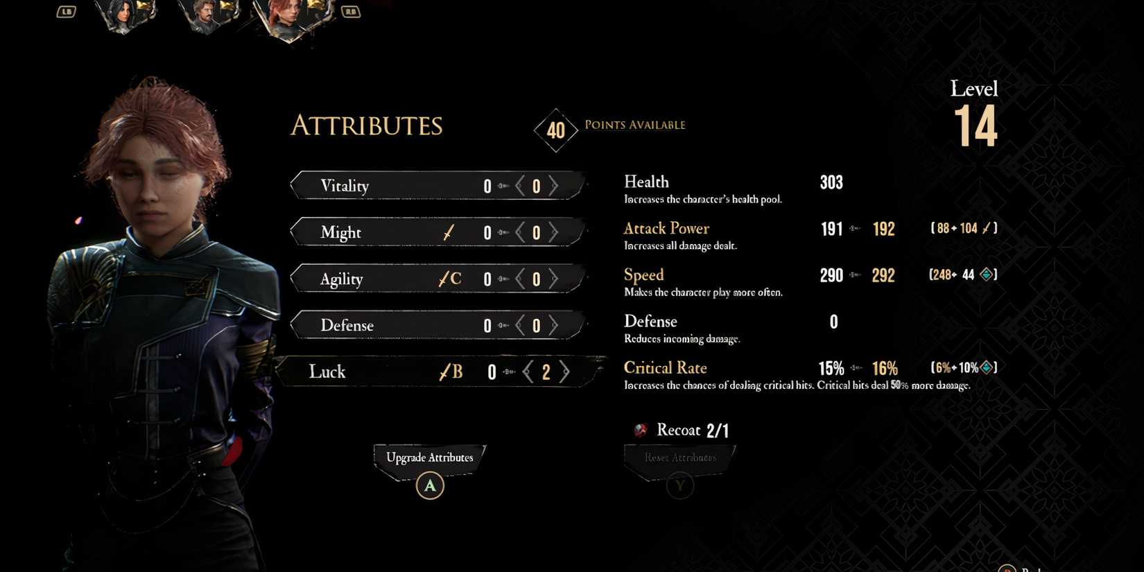 Luck Attribute in Clair Obscur Expedition 33