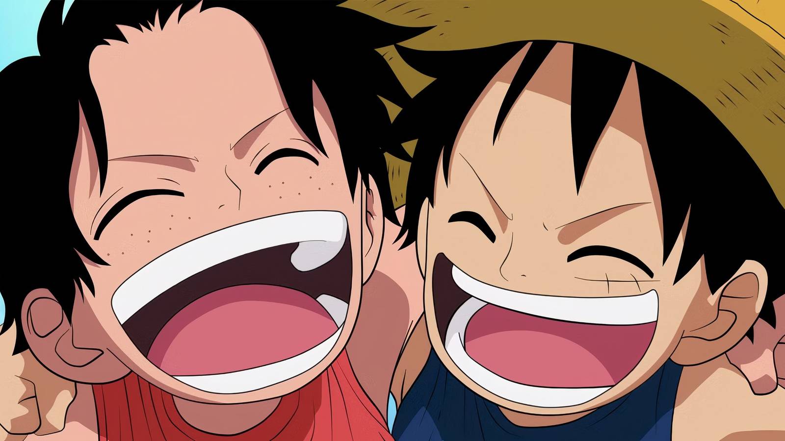 Luffy And Ace Children One Piece