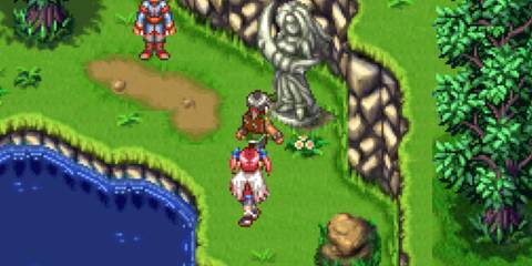 Lunar Dragon's Song Jian and Lucia by Althena's shrine