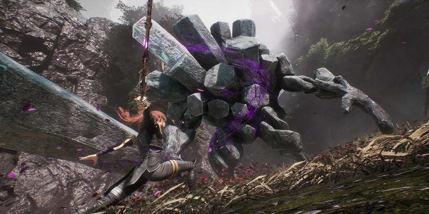 Maelle attacking an enemy