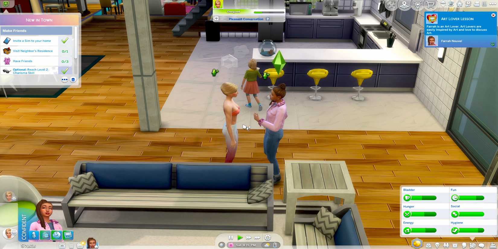 Making Friends in The Sims 4