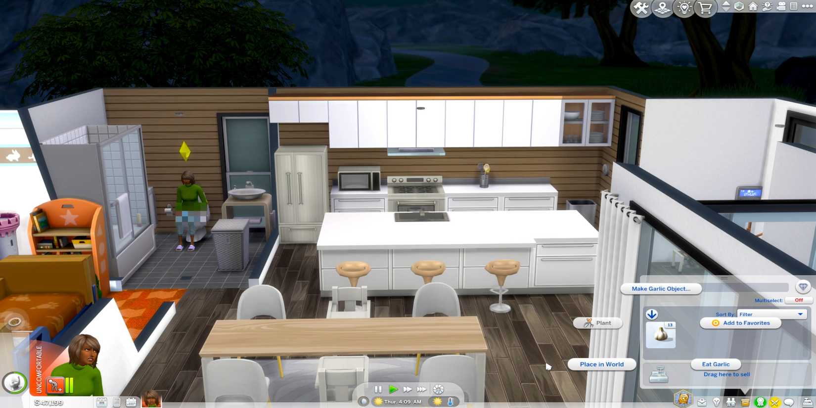 Making Garlic Objects The Sims 4 No Border