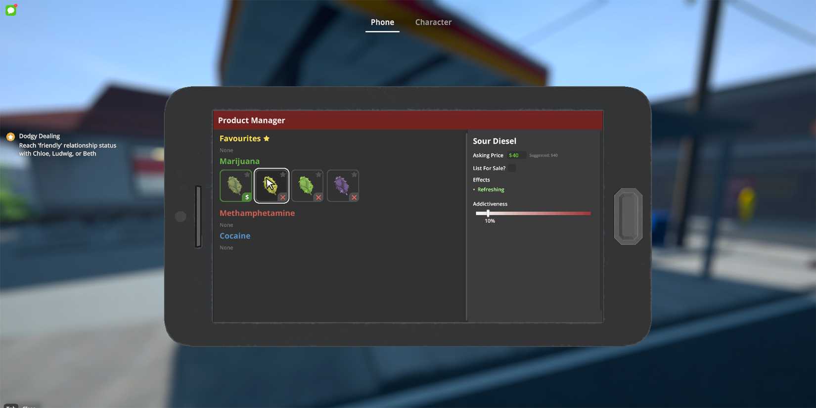 Managing different products in schedule 1