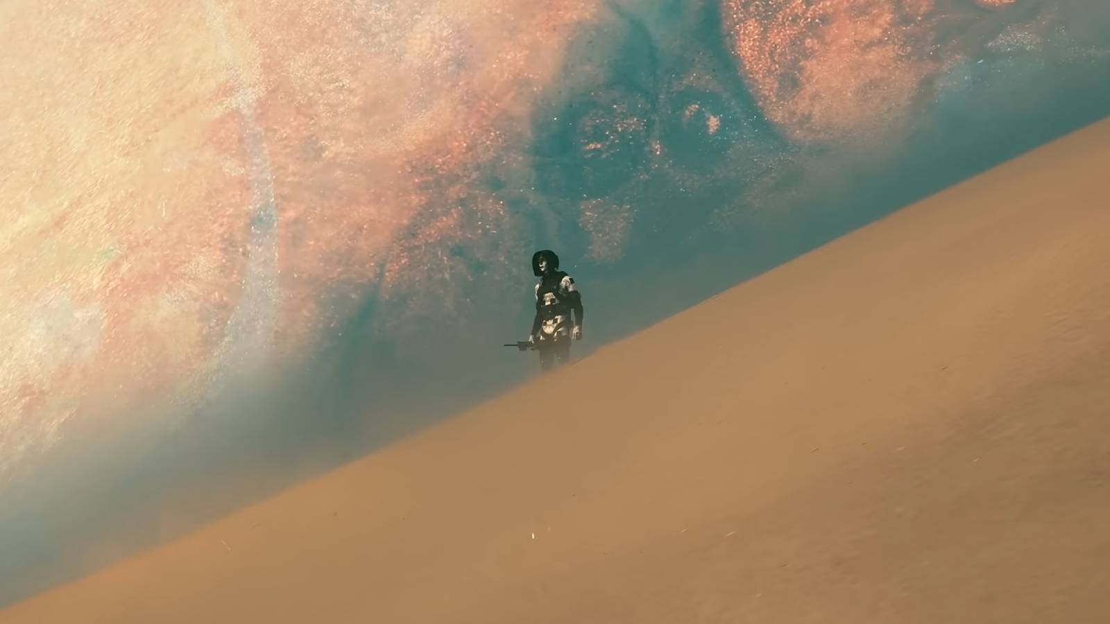 marathon cinematic ozymandias poem themes