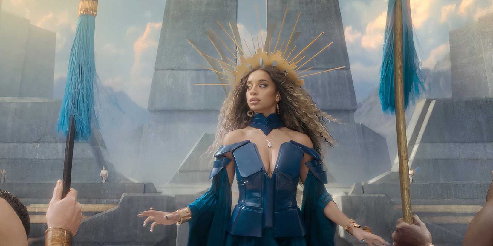 Maria as The Empress Of The Universe in Black Mirror Season 7