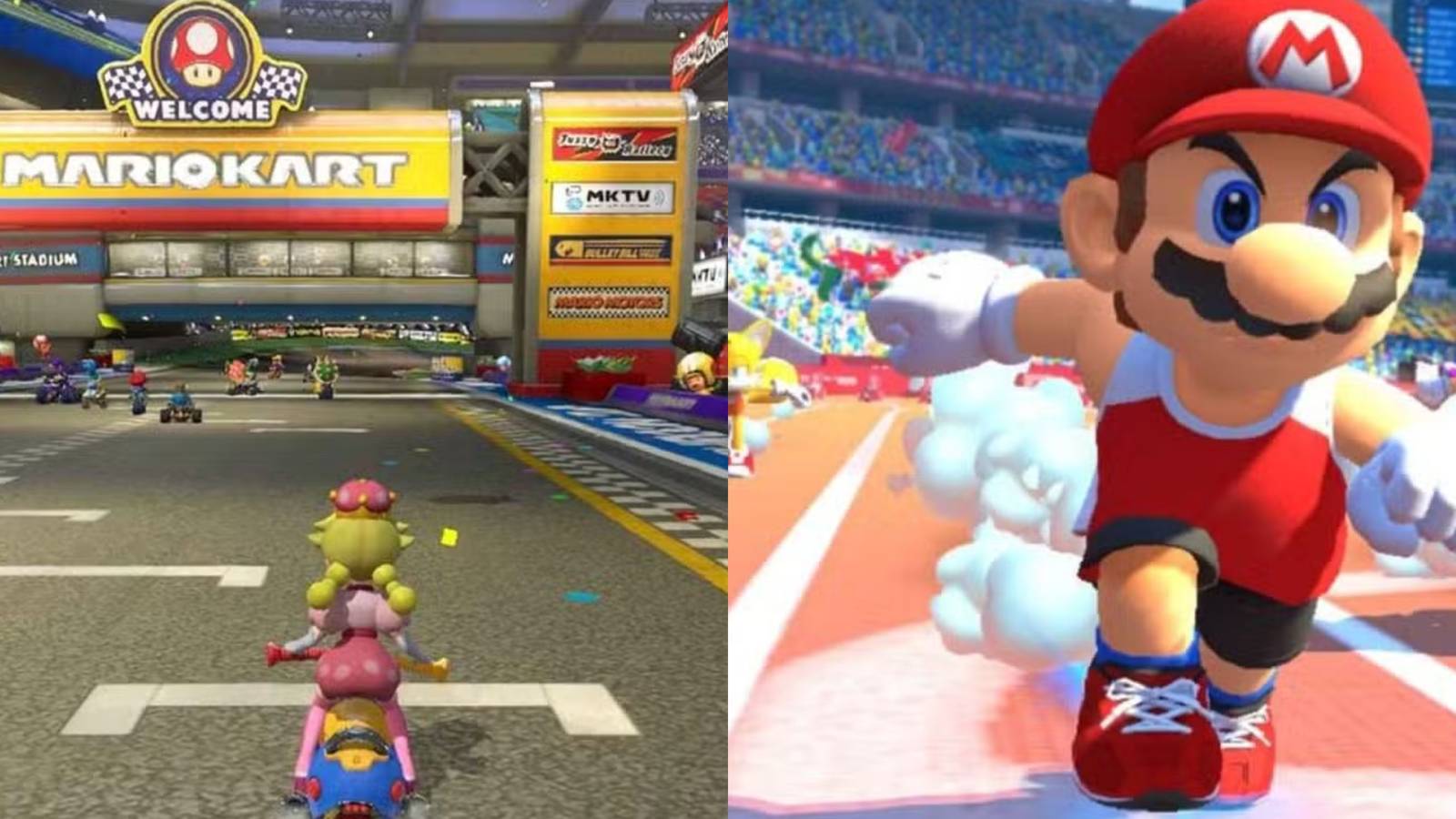 Mario cart 8 Dulex & Mario and Sonic at the Olympic Games Tokyo 2020