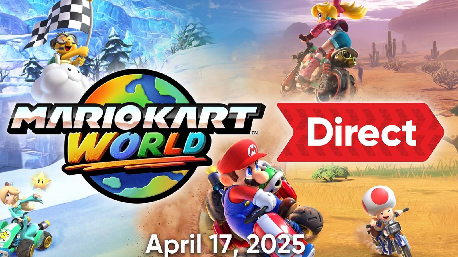 Mario KArt World Direct