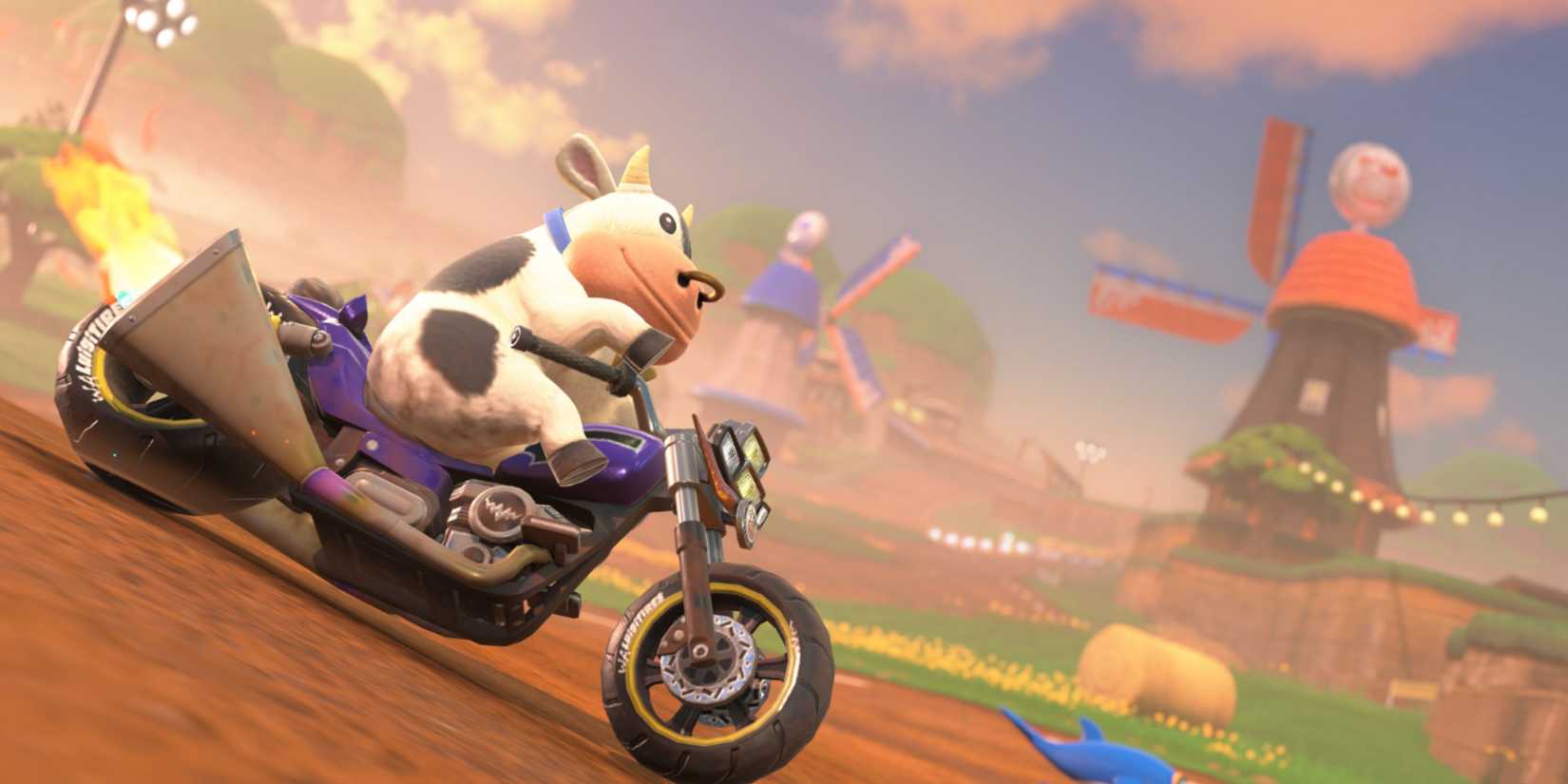 Moo Moo in Mario Kart World