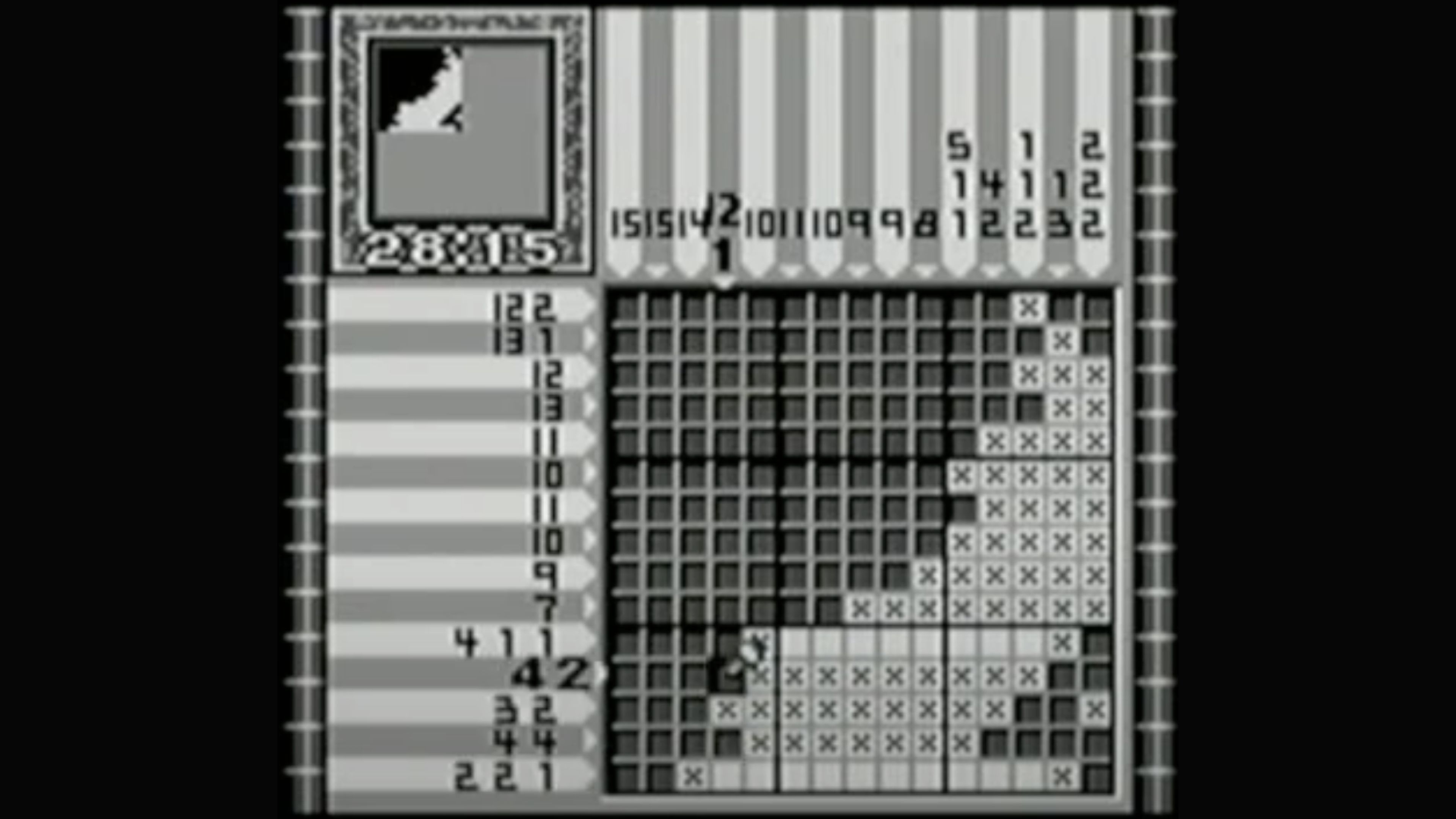 Mario's Picross 2 In Game Screenshot 6