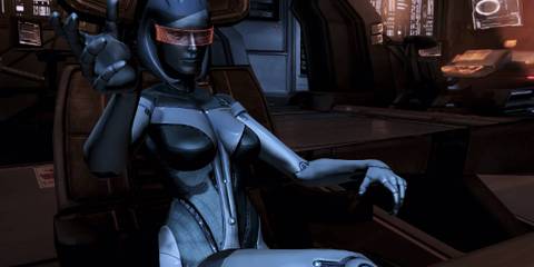 Mass Effect 3 Edi robot body
