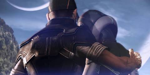 Mass Effect 3 Synthesis ending Joker and EDI