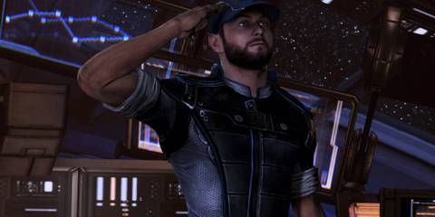 Mass Effect 3 Joker saluting