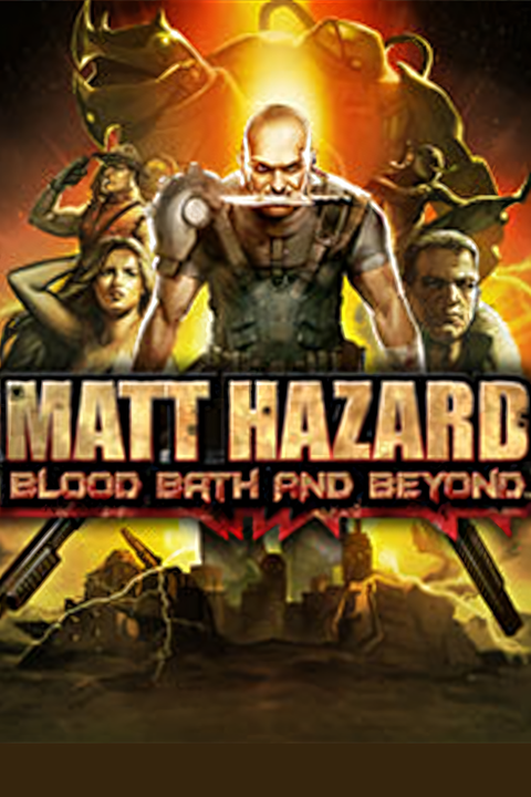 Matt Hazard: Blood Bath and Beyond Tag Page Cover Art