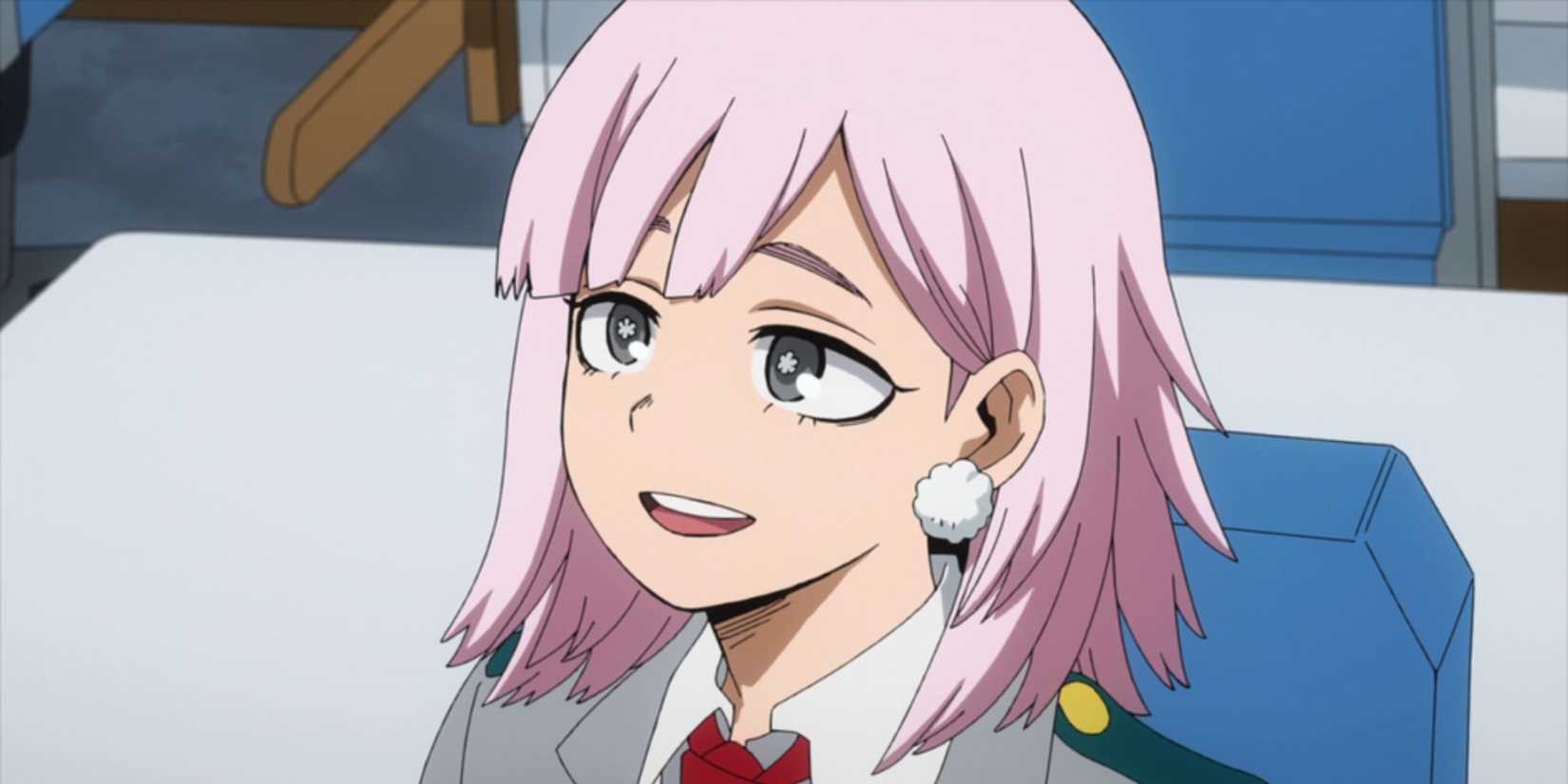 Mawata Fuwa in her class - My Hero Academia