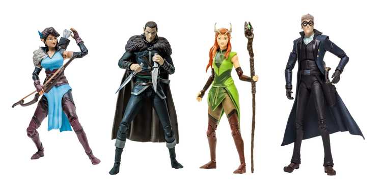 5 Miniature Steamforged Games – Vax'ildan E Vox Machina Da Critical Role (Mai Usate)