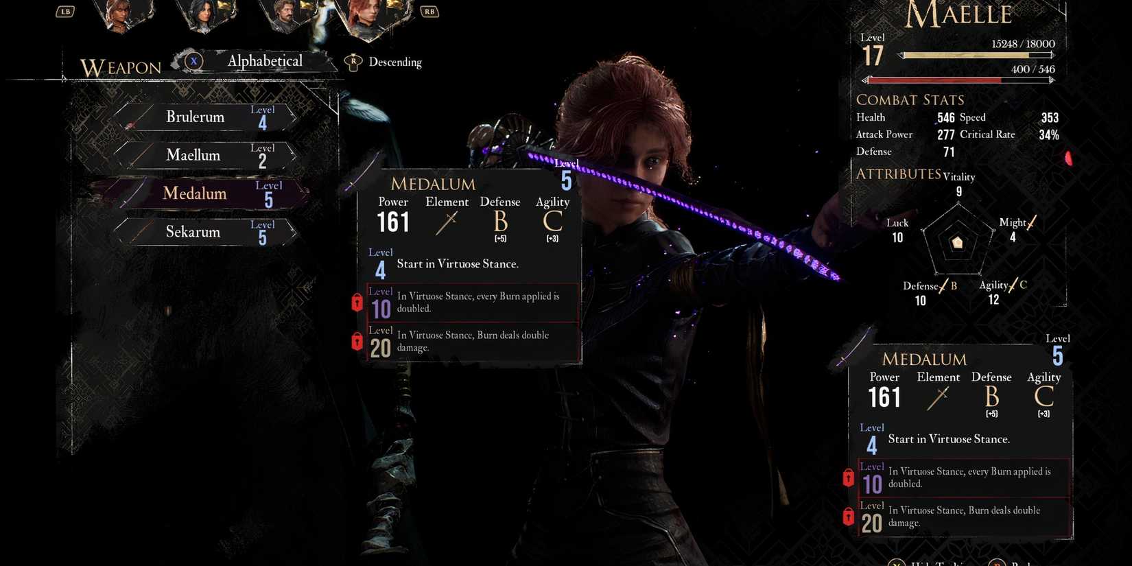 Medalum weapon in Clair Obscur Expedition 33