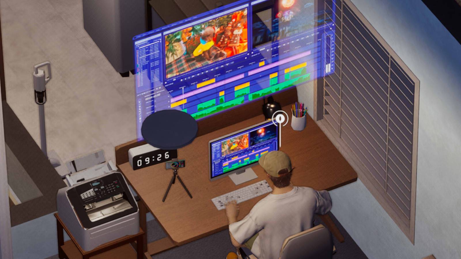 media production in inzoi