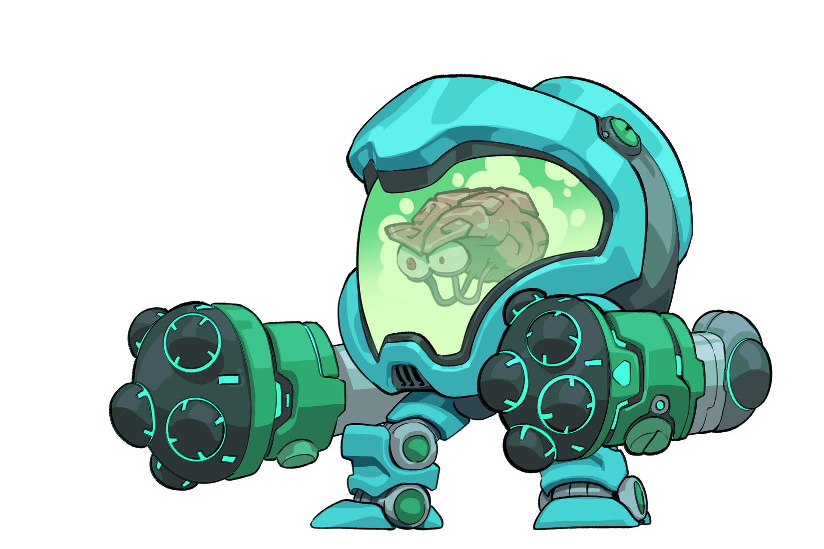 Chip 'n Clawz Brainioid Minion