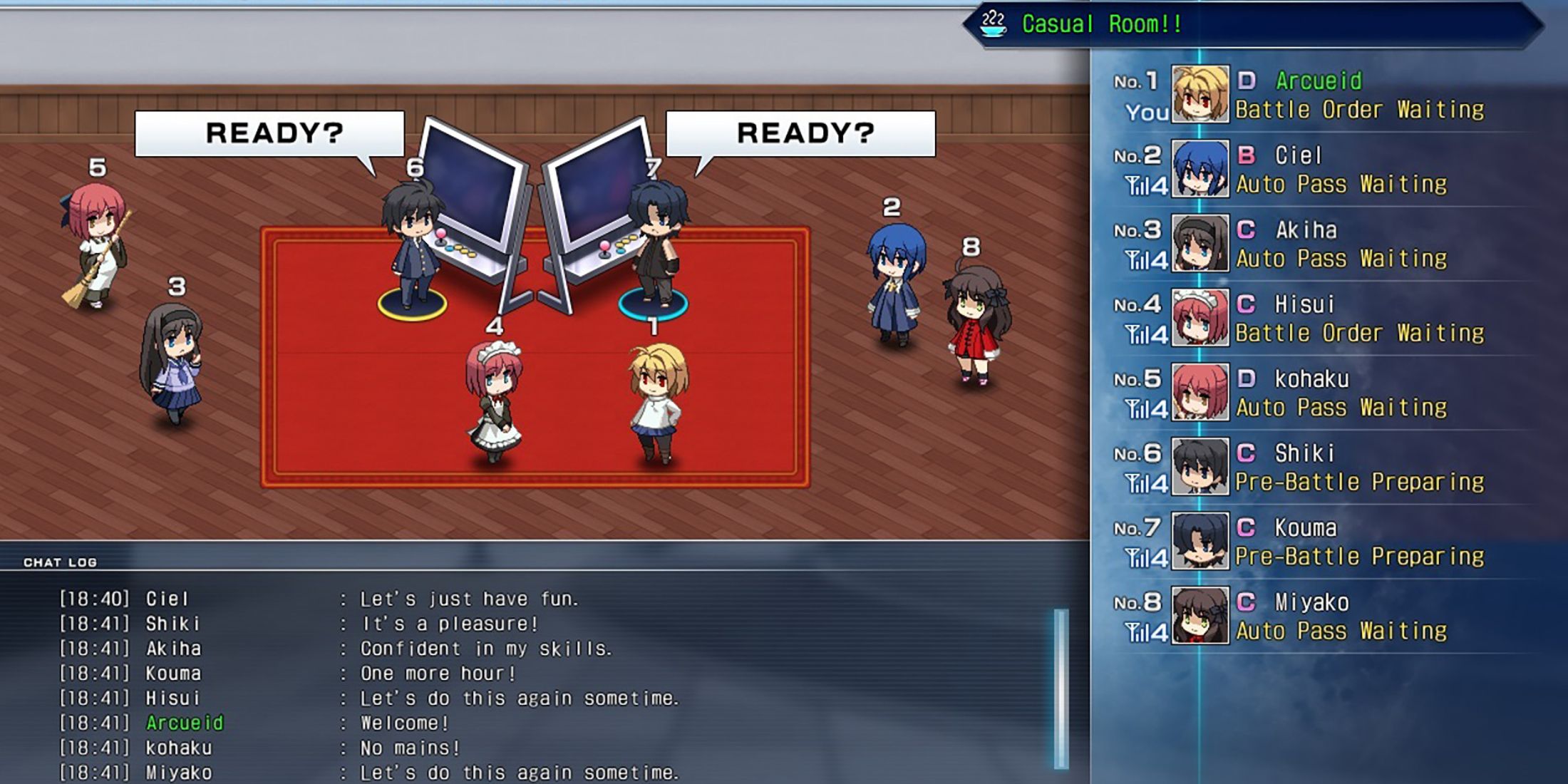 Melty Blood_ Type Lumina game