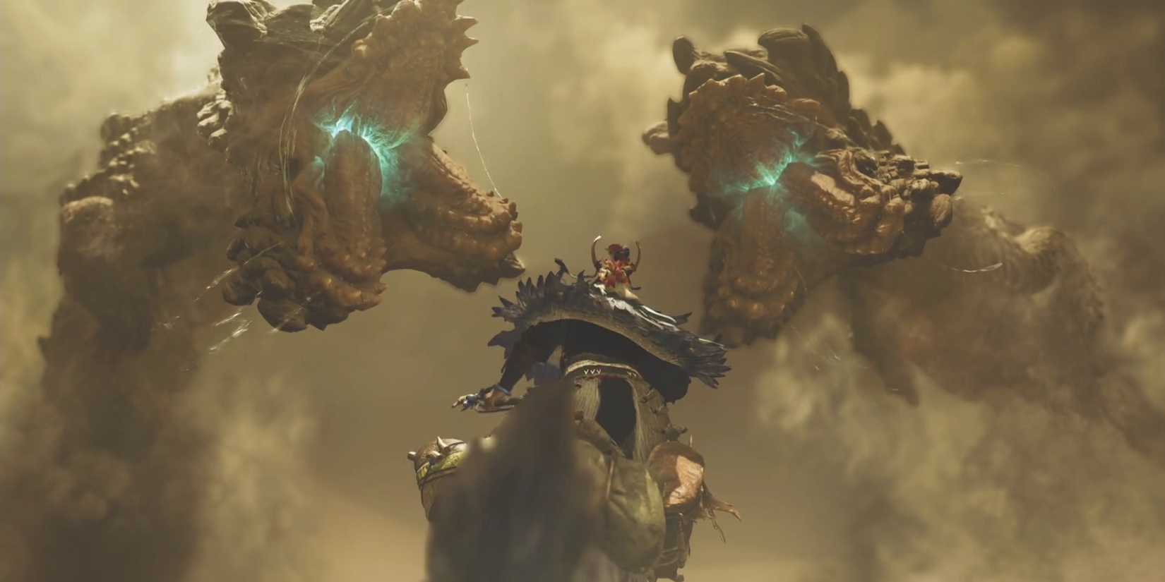 Balaharas attacking a hunter in Monster Hunter Wilds