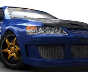 Midnight Club 3 Dub Edition blue car