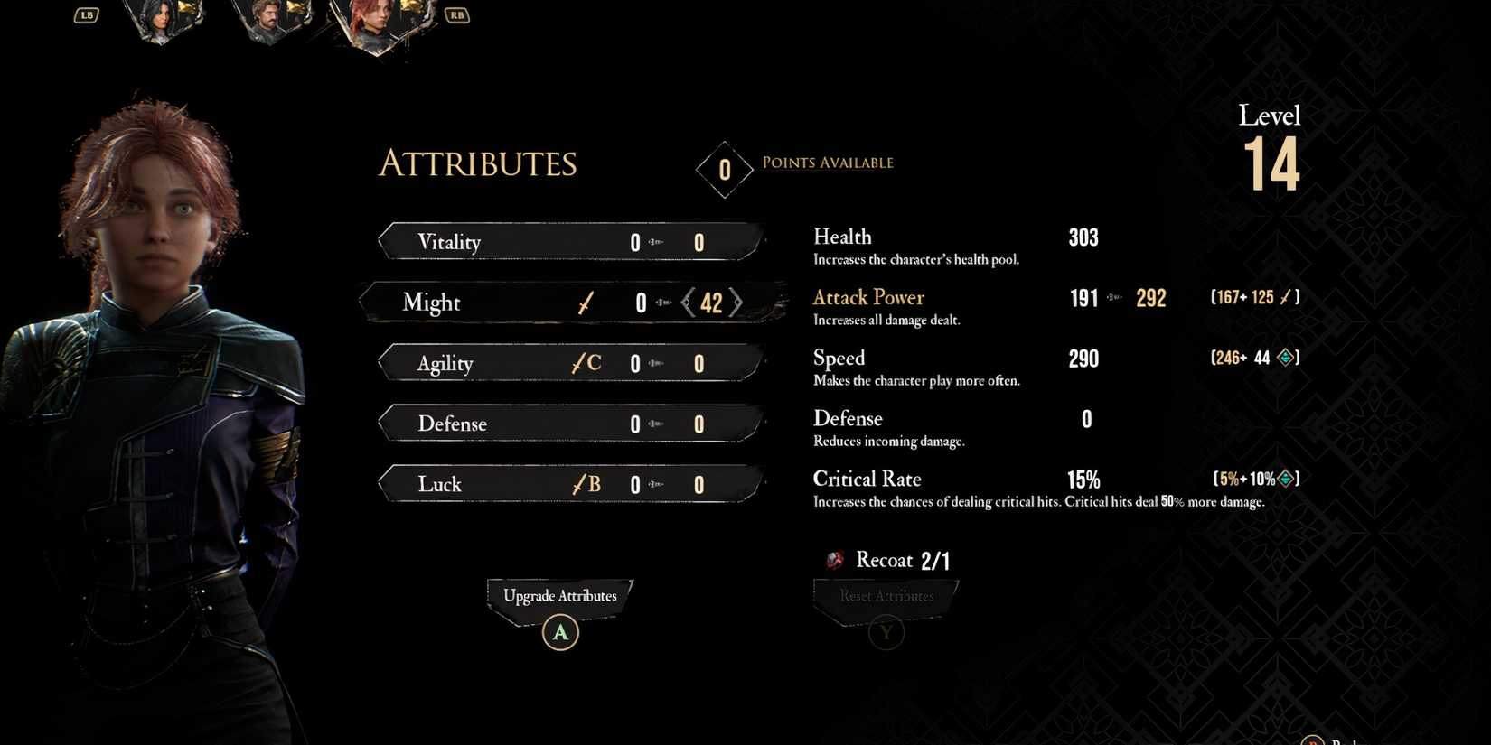 Might Attribute in Clair Obscur Expedition 33