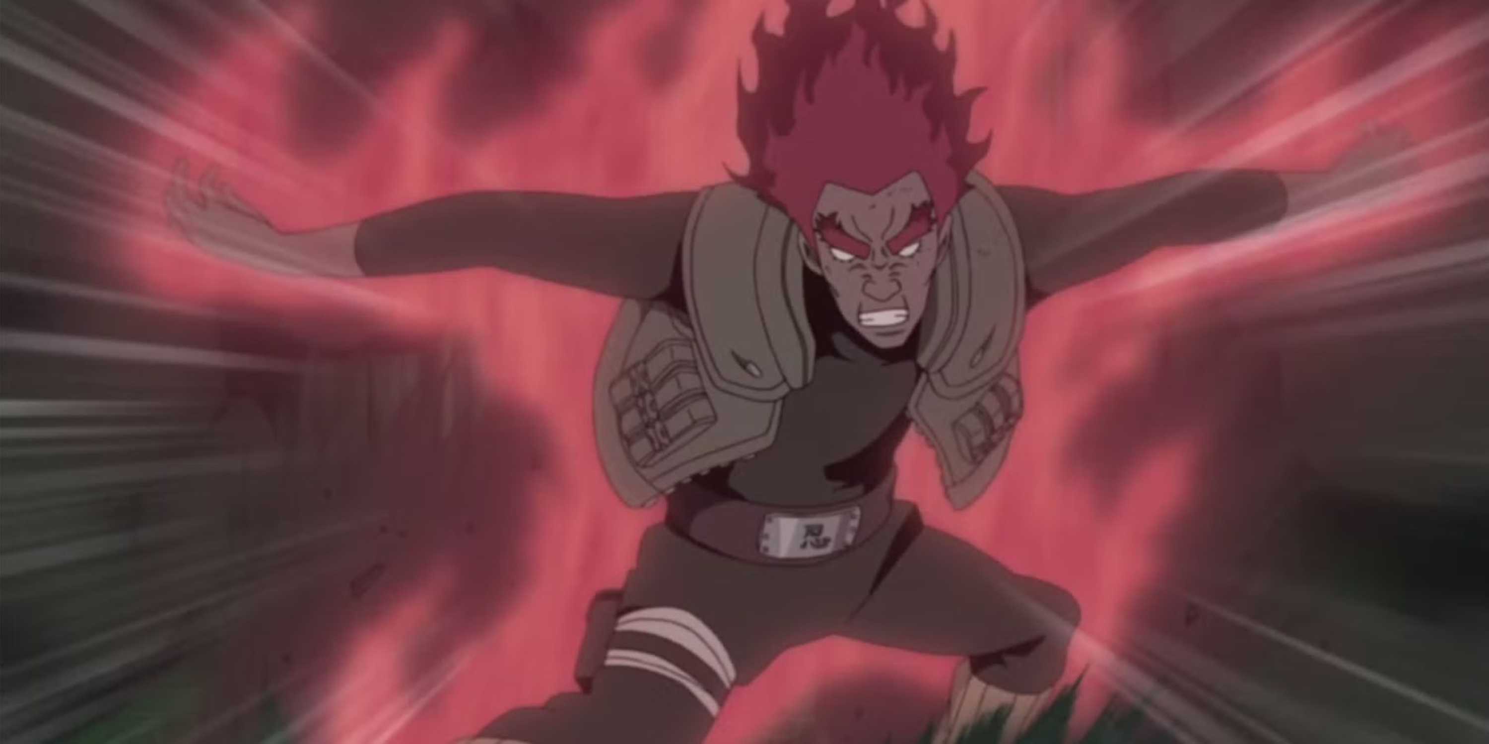 Might Guy Strongest Bijinchuuriki Character Naruto