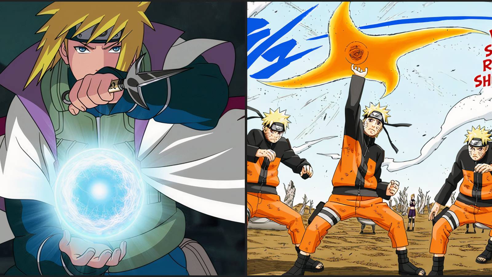 Minato Complete Rasengan Naruto Rasenshuriken
