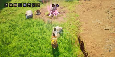 Mining Rune Essences at Geysers RuneScape Dragonwilds