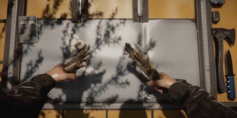 Sons of the Forest: Crafting system