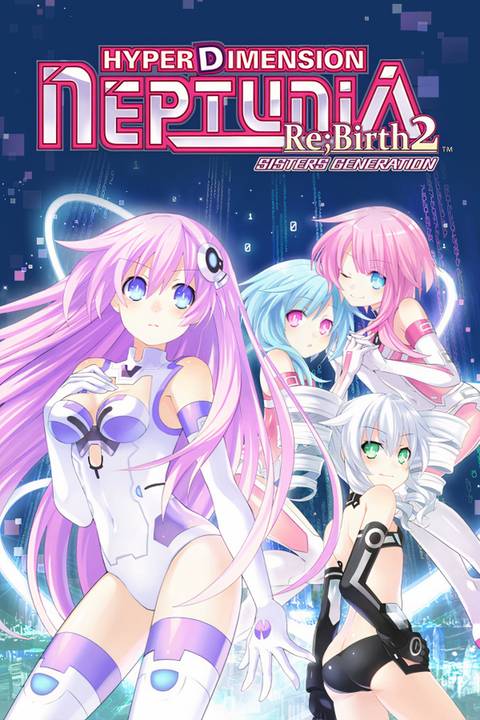 Hyperdimension Neptunia Re;Birth2 Sisters Generation Tag Page Cover Art