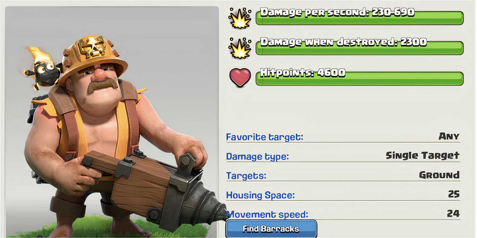 Super Miner with drill