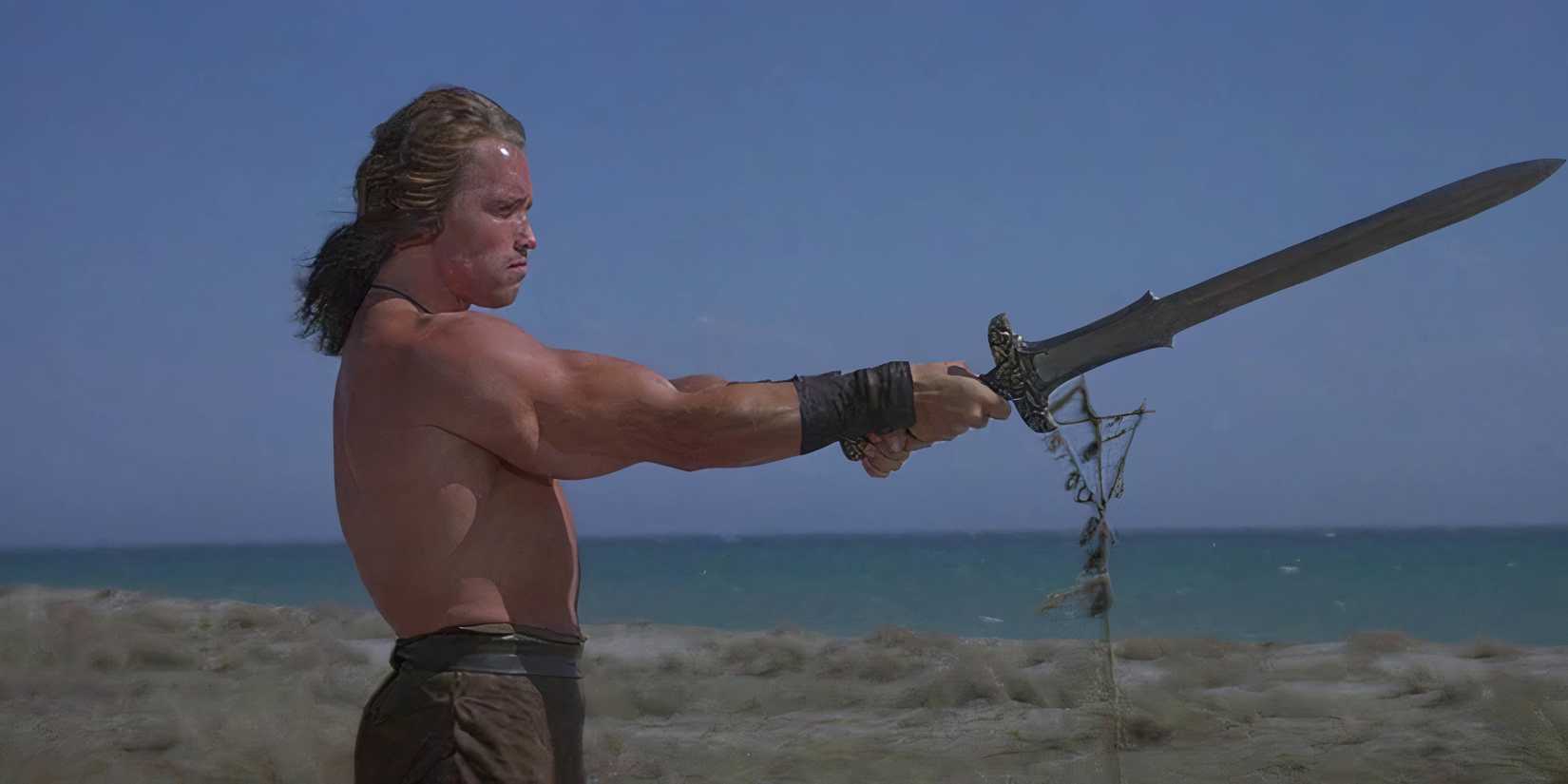 10 Best Fantasy Movies of the 80s, Ranked Conan practises with his sword