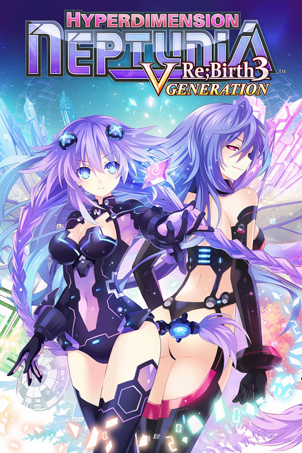 Hyperdimension Neptunia: Re;Birth3 V Generation Tag Page Cover Art