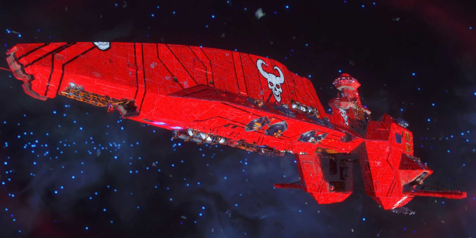 Rebel Galaxy capital ship