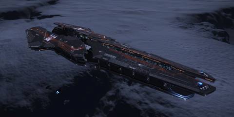 Elite Dangerous capital ship