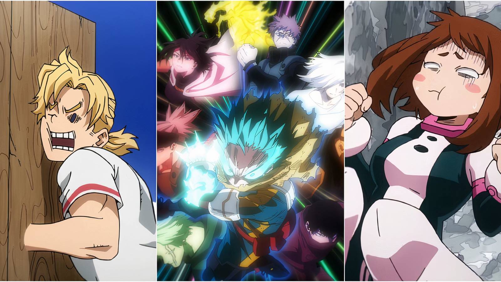 Mirio, Midoriya, Uraraka