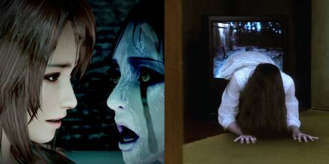 8 Best Horror Games With Classic Movie Monsters, Ranked Ghost from Fatal Frame Series and Sadako from The Ring