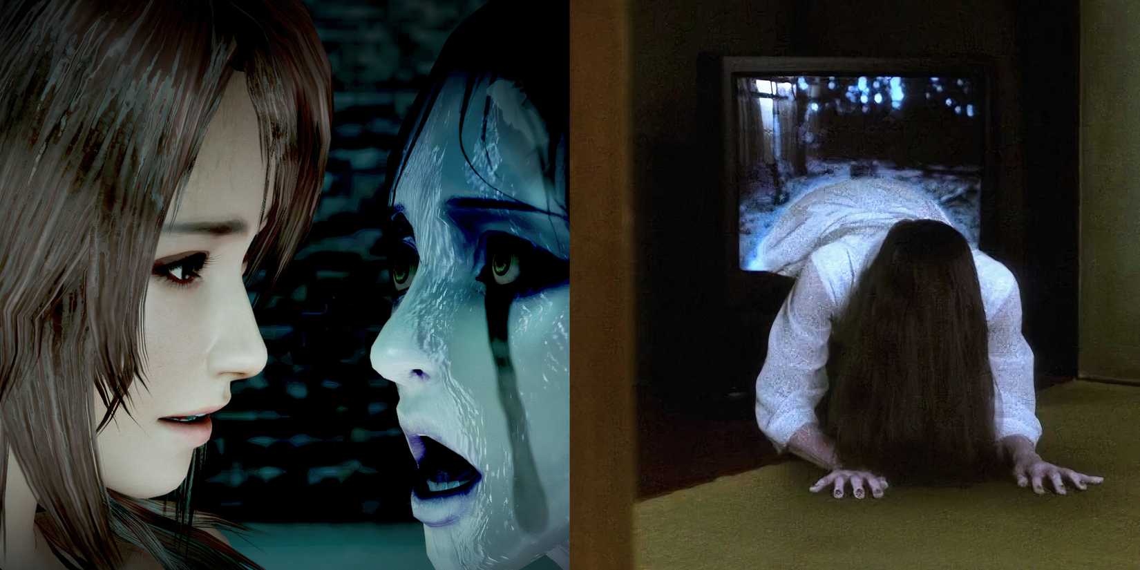 8 Best Horror Games With Classic Movie Monsters, Ranked Ghost from Fatal Frame Series and Sadako from The Ring