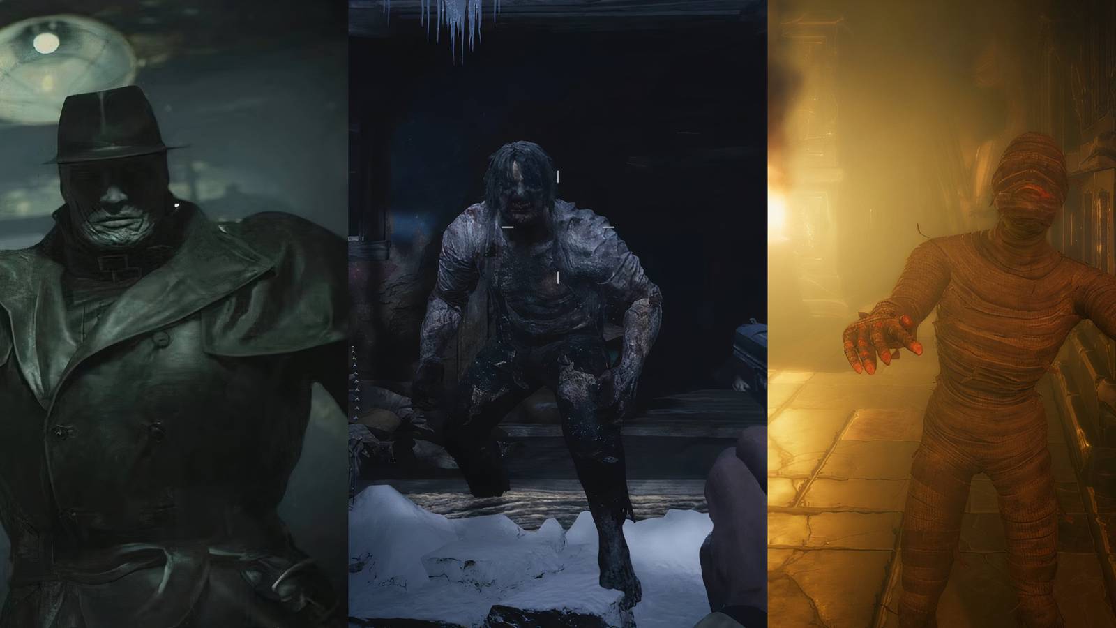 8 Best Horror Games With Classic Movie Monsters, Ranked mr x, lycan, mummy