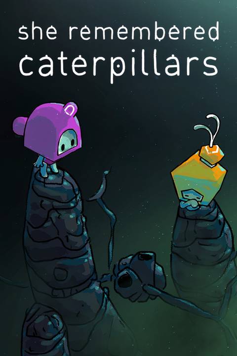 She Remembered Caterpillars Tag Page Cover Art