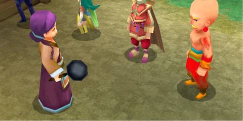 Sheila and Yang in Final Fantasy 4