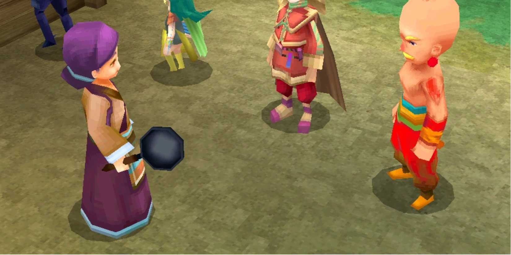 Sheila and Yang in Final Fantasy 4